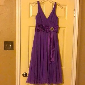 Royal lavender dress